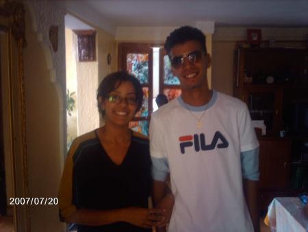 avec ma cousine